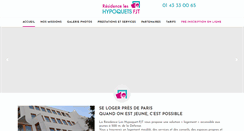 Desktop Screenshot of hypoquets.fr